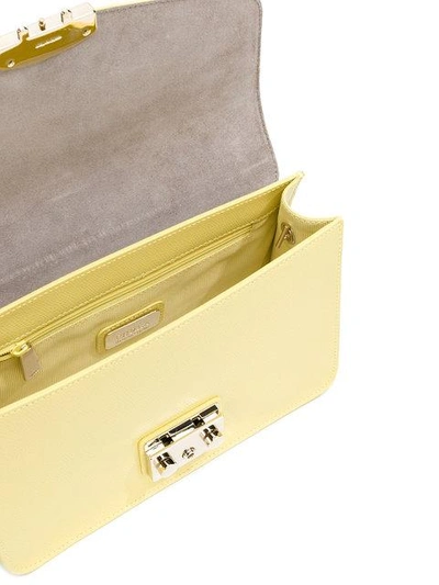 Shop Furla Metropolis Shoulder Bag - Yellow