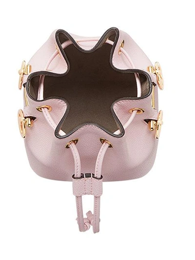 Shop Fendi Bucket Mini Bag In Pink