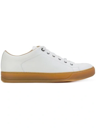 Shop Lanvin Low-top Sneakers - White