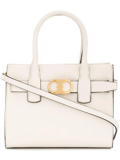 Shop Tory Burch Gemini Link Tote Bag - Nude & Neutrals