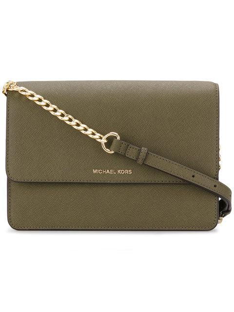 olive green michael kors crossbody