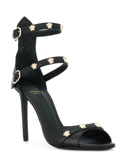 Shop Versace Medusa Sandals In D41oc