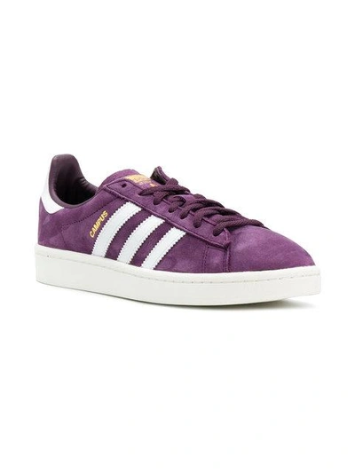 Shop Adidas Originals Campus Sneakers In Purple