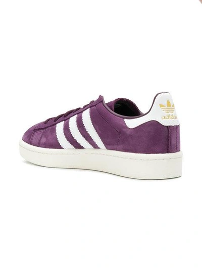 Shop Adidas Originals Campus Sneakers In Purple