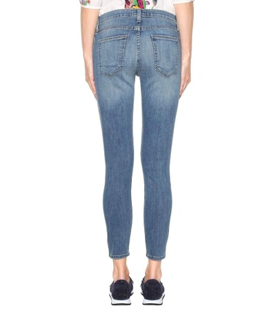 Shop Current Elliott The Stiletto Jeans In Blue