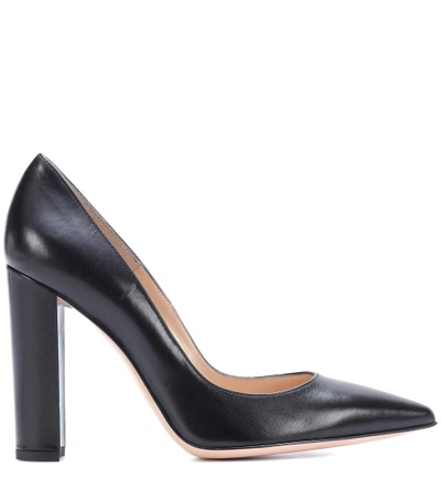 Shop Gianvito Rossi Exclusive To Mytheresa.com - Leather Pumps In Black