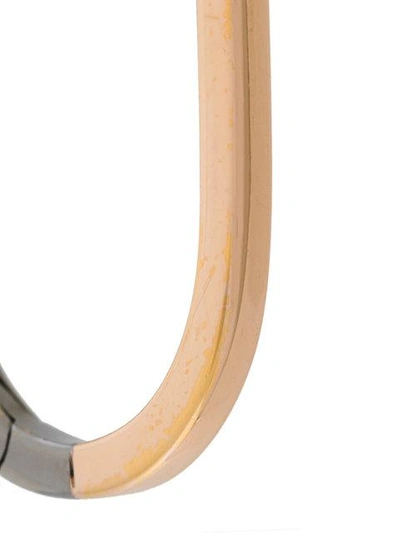 Shop Astley Clarke Bi-piet Oval Hoop Earrings - Gold