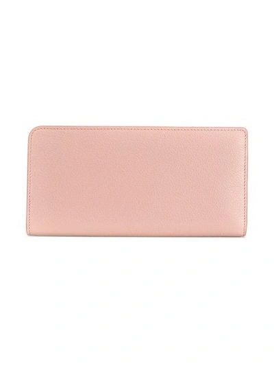 Shop Miu Miu Bow Continental Wallet