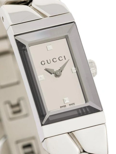 Shop Gucci Gourmette Watch