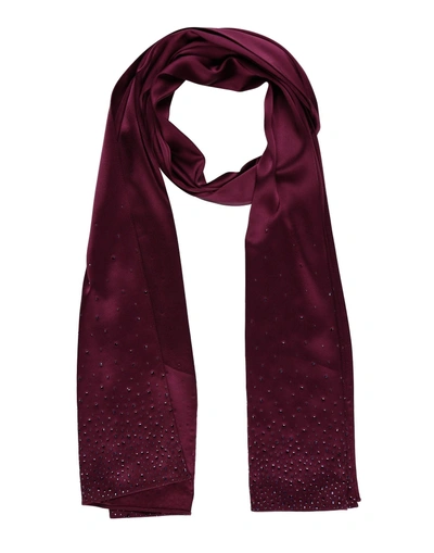 Shop St John Scarves In Mauve