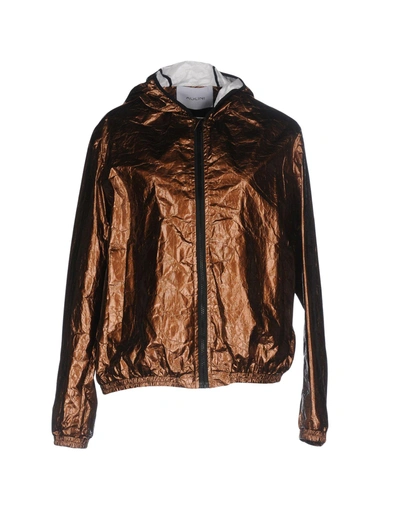 Shop Aglini Jackets In Copper