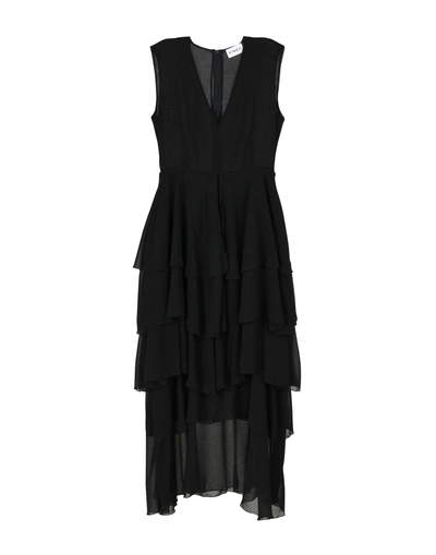 Shop Ainea Langes Kleid In Black