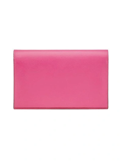 Shop Fendi Wallet On Chain Bag In Pink