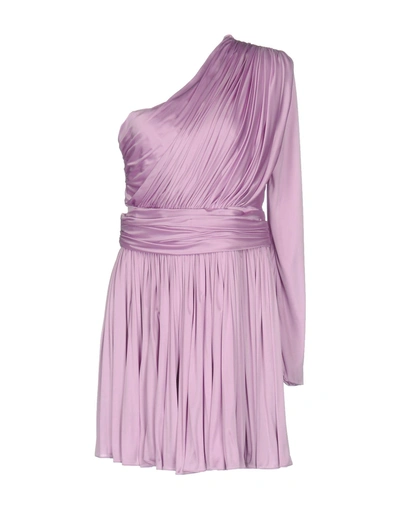 Shop Fausto Puglisi Woman Mini Dress Light Purple Size 6 Viscose
