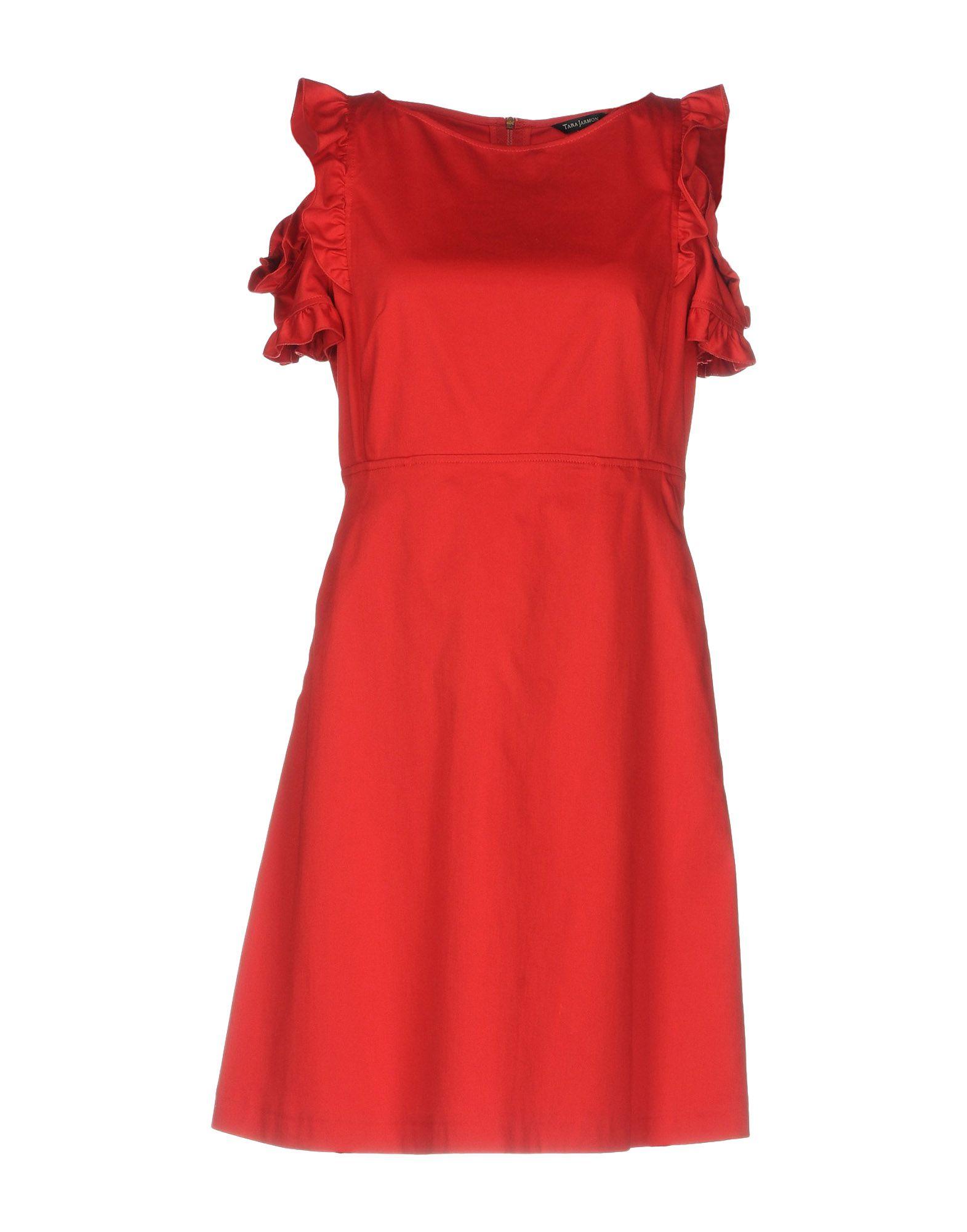 tara jarmon red dress