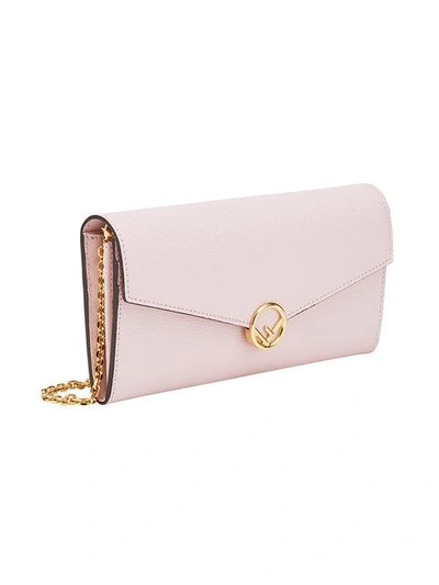 Shop Fendi Envelope Mini Bag In Pink