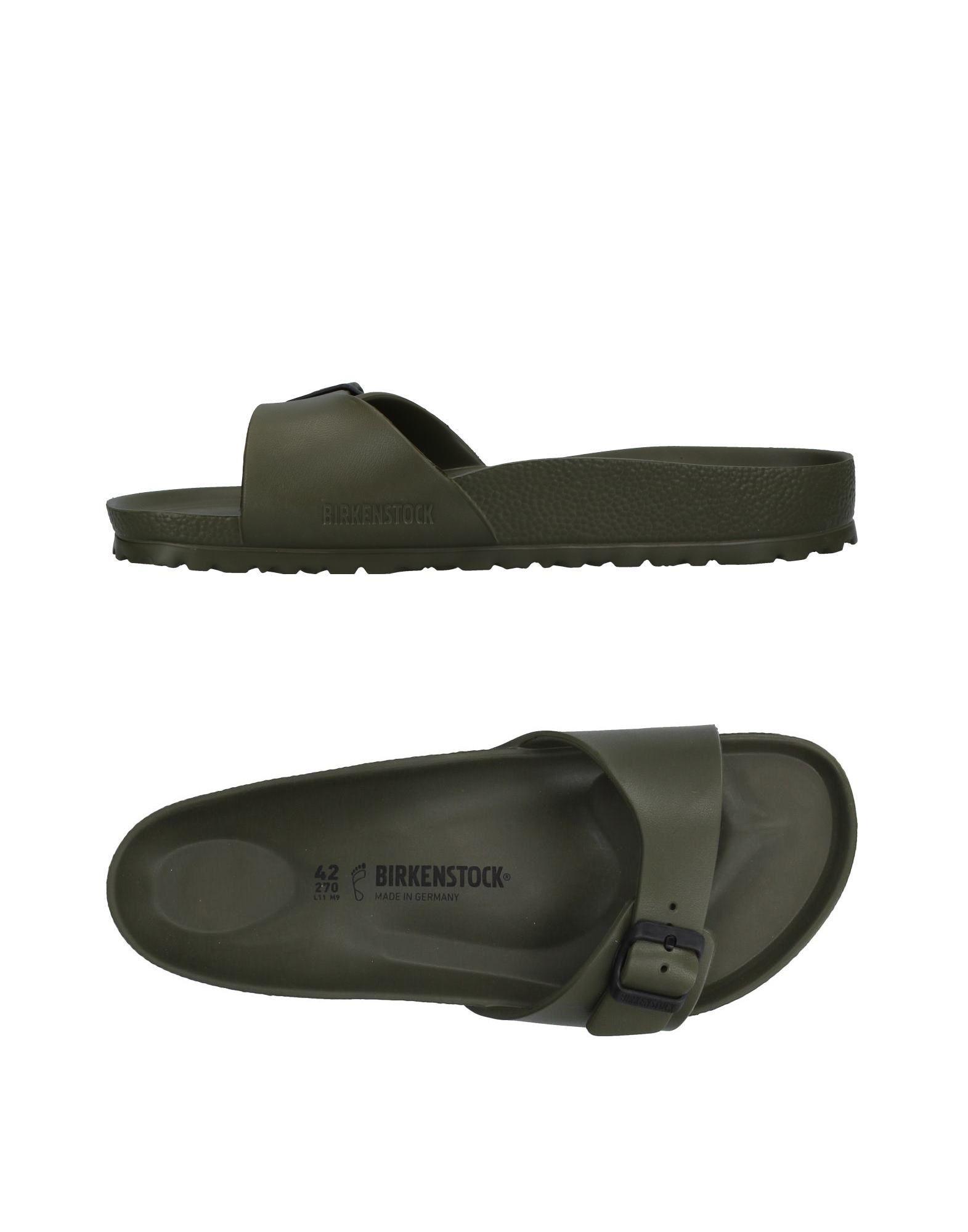 Army green rubber birkenstocks deals