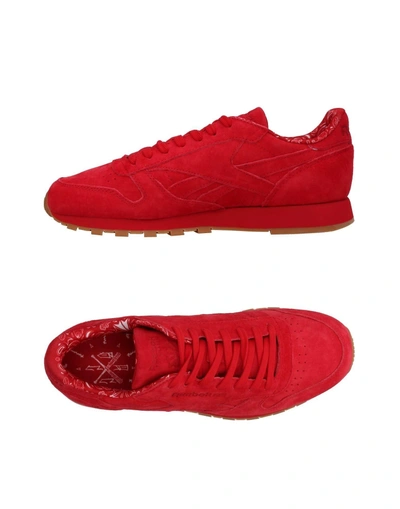 Reebok Men's Classic Leather Tdc Casual Sneakers From Finish Line In Red |  ModeSens