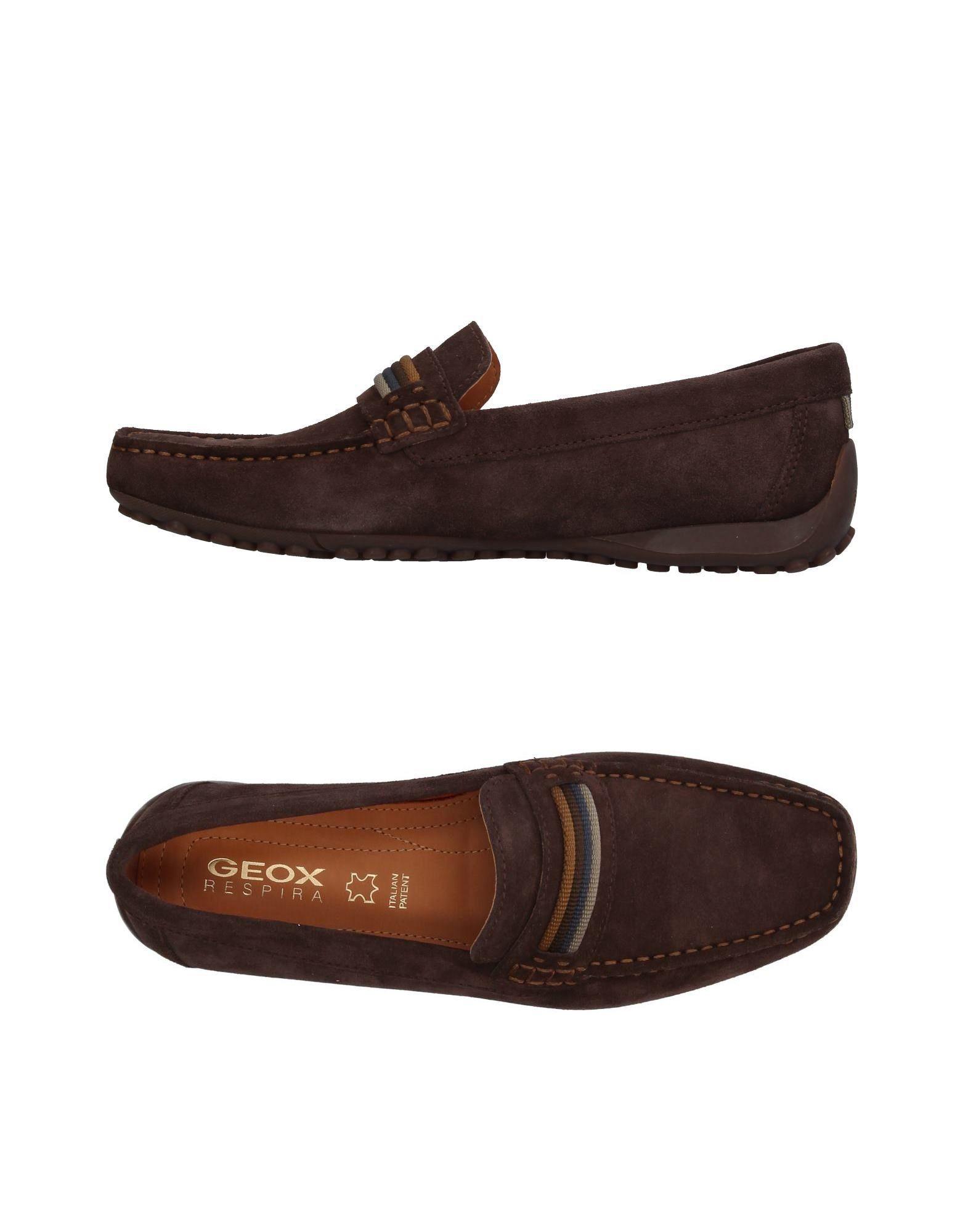 Geox Loafers In Dark Brown | ModeSens
