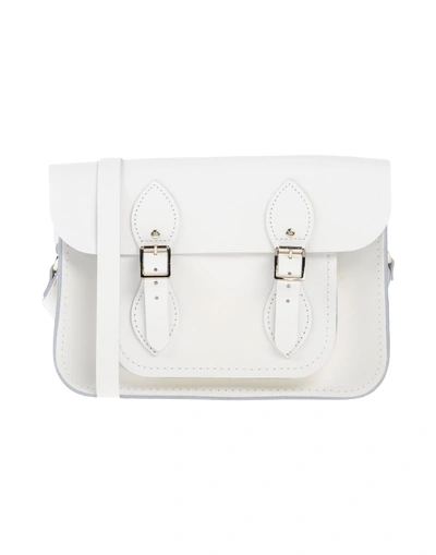 Shop Cambridge Satchel Handbags In White