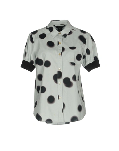 Shop Marc By Marc Jacobs Shirts In Sky Blue