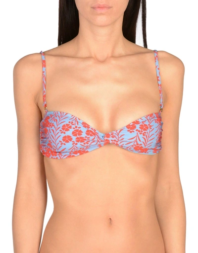 Shop Diane Von Furstenberg Bikini In Sky Blue