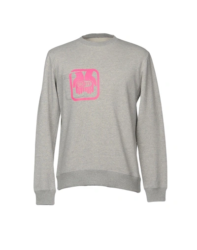 Shop Society Sweatshirt In Grey