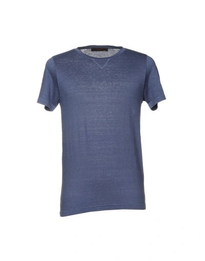 Shop Jeordie's T-shirts In Slate Blue