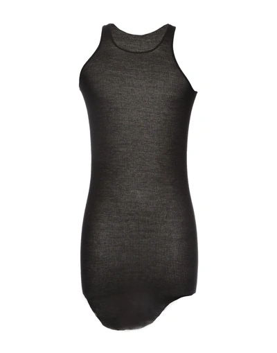 Shop Rick Owens Tank Top In Black