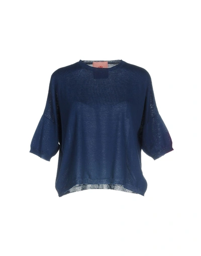 Shop Alyki Sweaters In Blue