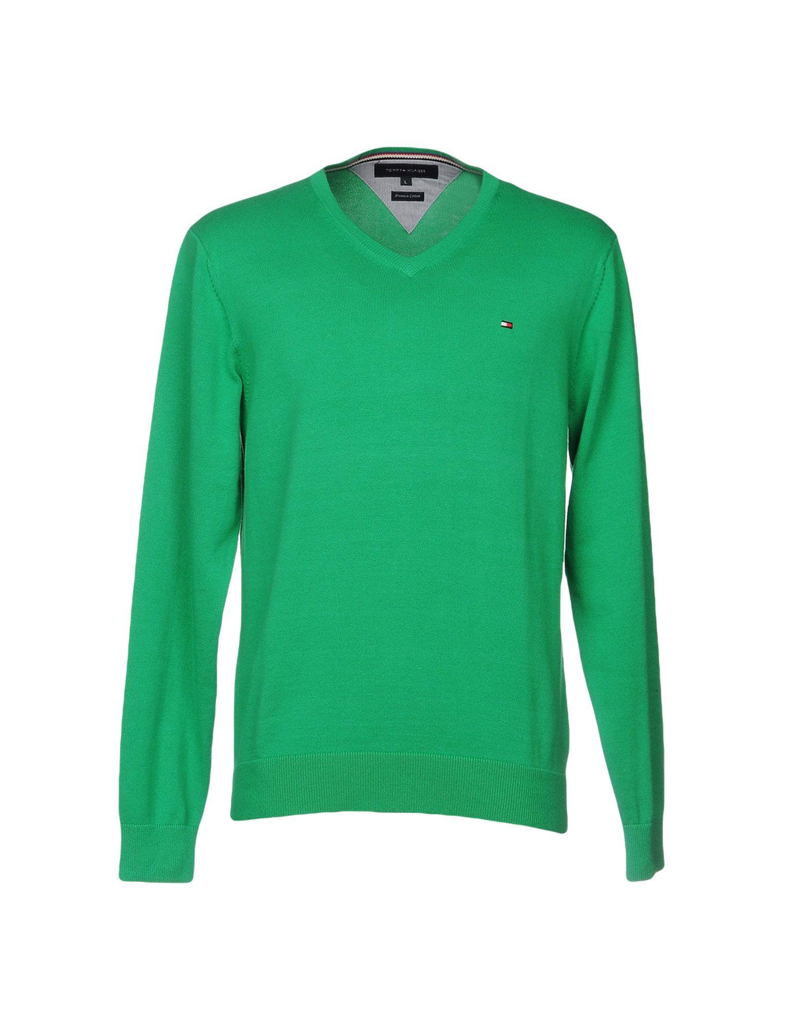 tommy hilfiger sweater green