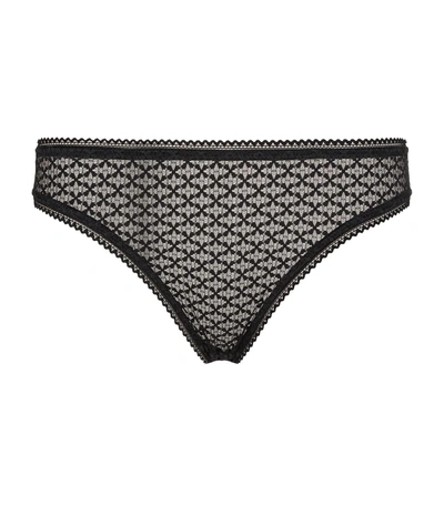 Shop Heidi Klum Intimates A Roman Crush Bikini Briefs In Black