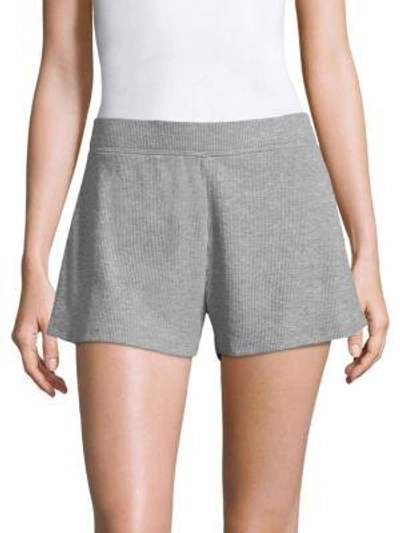 Shop Skin Ingo Knit Short In Heather Grey