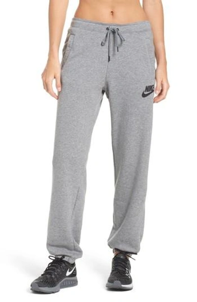 Nike Rally Loose Fit Jogger Sweatpants In Charcoal Grey | ModeSens