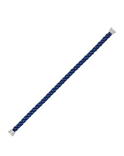 Shop Fred Force 10 Large Cable Bracelet In Blue