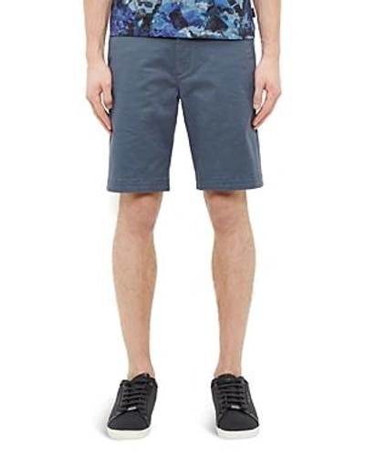 Shop Ted Baker Chino Shorts In Teal