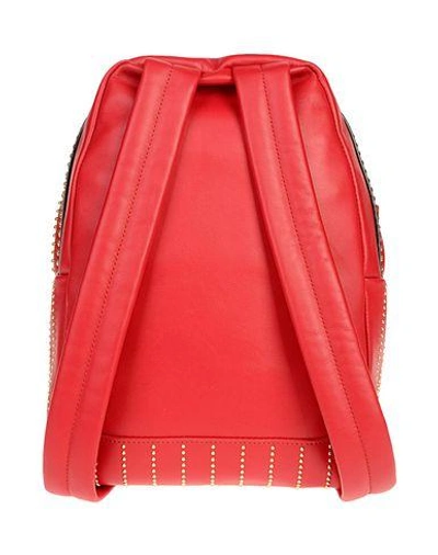 Shop Moschino Backpack & Fanny Pack In Red