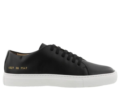 Shop Common Projects New Court Sneaker In Black
