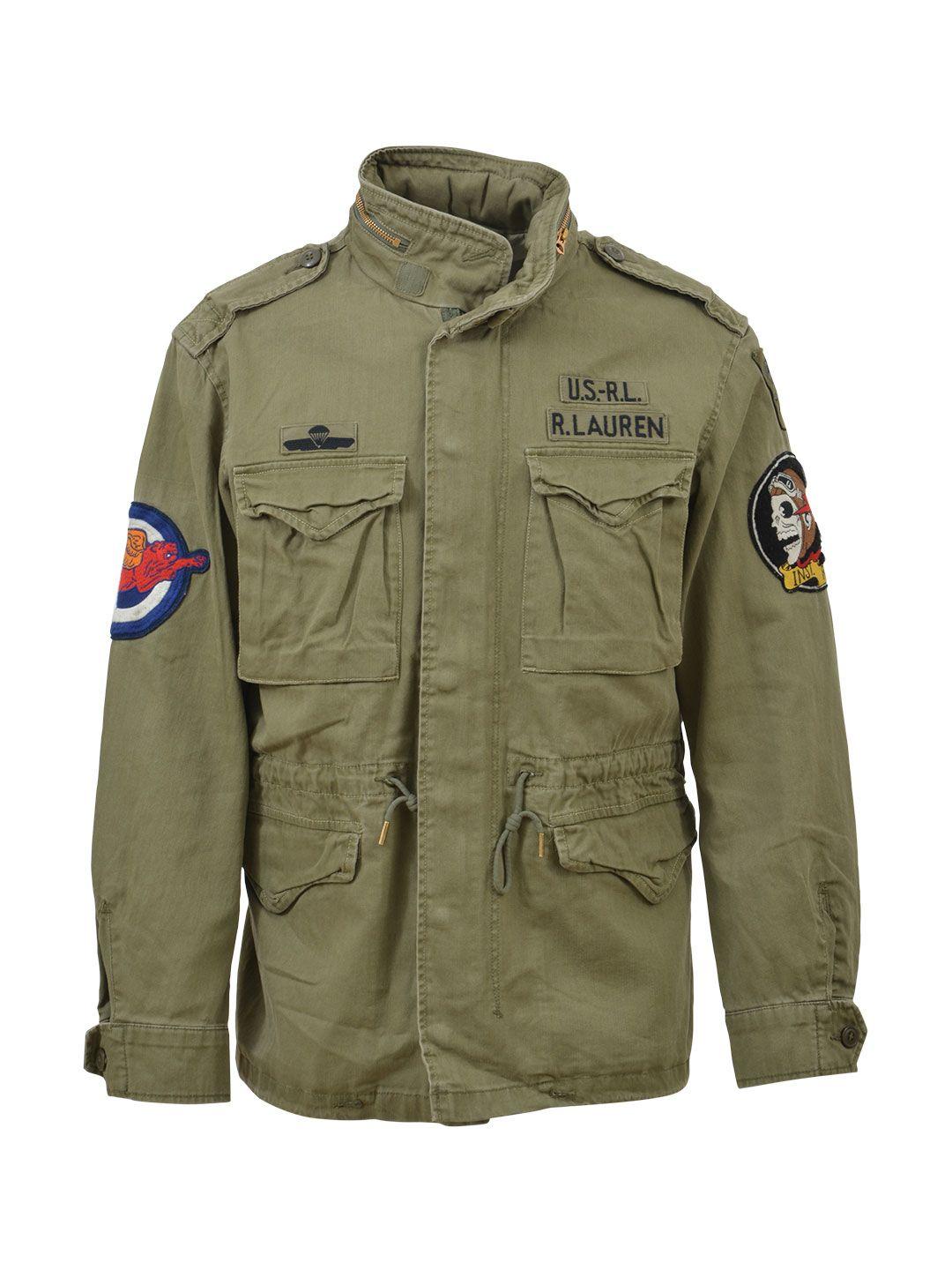 ralph lauren jacket army