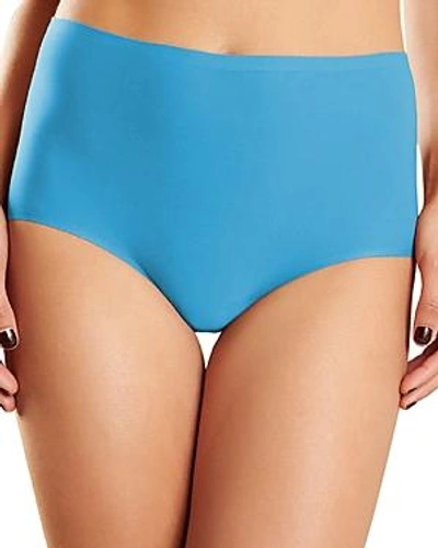 Shop Chantelle Soft Stretch One-size Brief In Indian Ocean