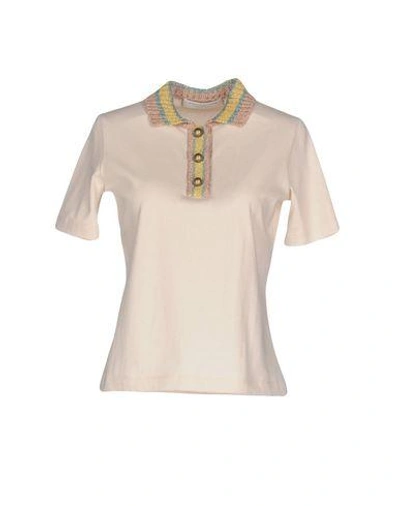 Shop Philosophy Di Lorenzo Serafini Polo Shirt In Ivory