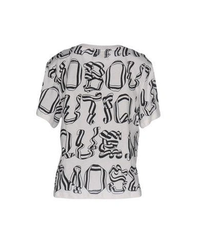 Boutique Moschino T-shirts In White