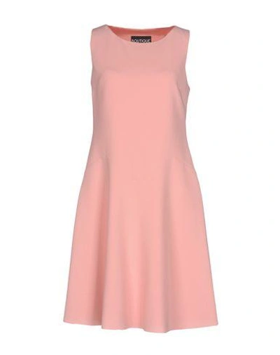 Boutique Moschino Short Dresses In Light Pink