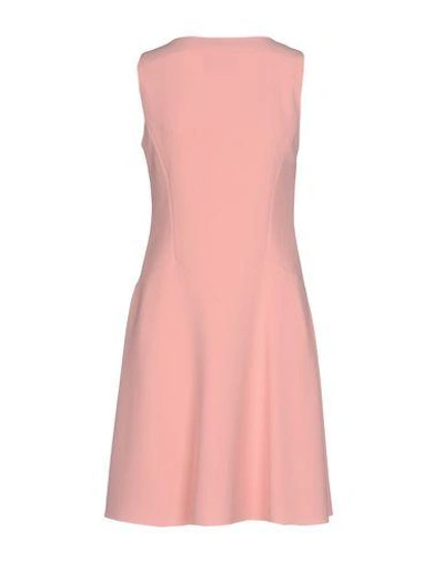 Boutique Moschino Short Dresses In Light Pink