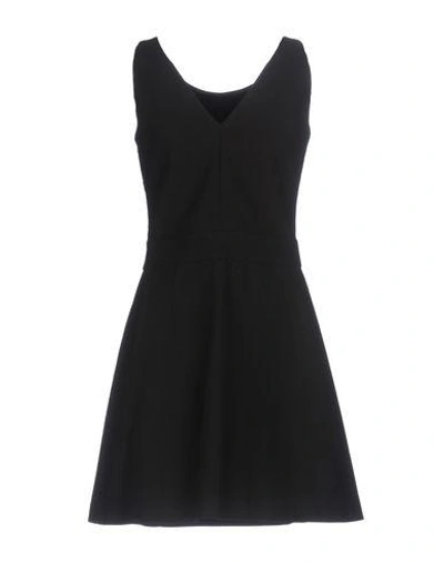 Shop Boutique Moschino Short Dresses In Black