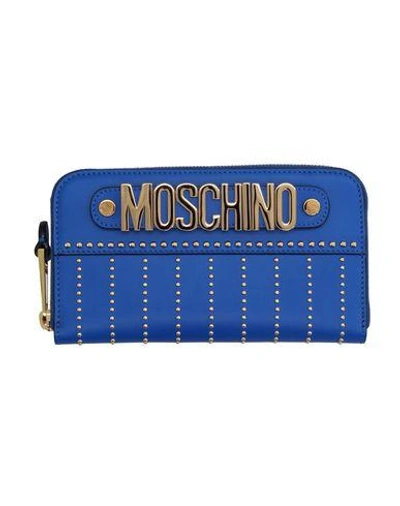 Shop Moschino In Bright Blue