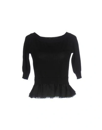 Shop Boutique Moschino Sweater In Black