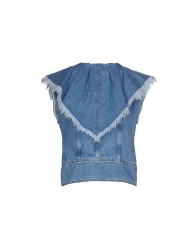 Shop Philosophy Di Lorenzo Serafini Denim Jacket In Blue