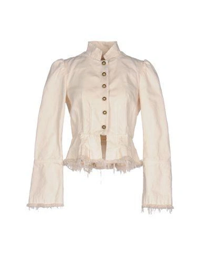 Shop Philosophy Di Lorenzo Serafini Blazer In Ivory