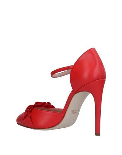 Shop Boutique Moschino Pumps In Red